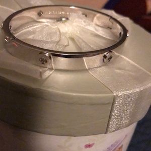 Kate Spade Studded Hinged Bangle NWOT